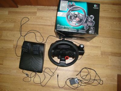 Лот: 6810860. Фото: 1. Руль Logitech Driving Force GT. Рули, джойстики
