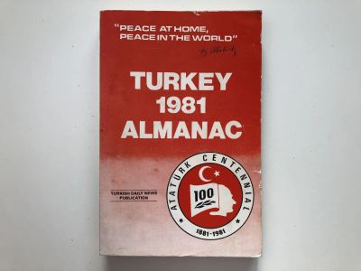 Лот: 23278300. Фото: 1. Almanac. A Turkish Daily News... Другое (литература, книги)