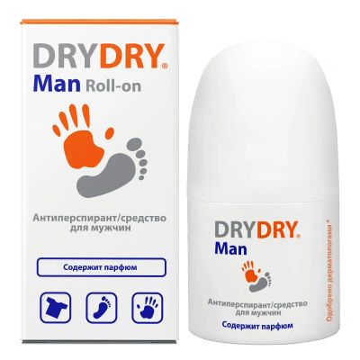 Лот: 23723538. Фото: 1. Dry Dry Men дезодорант шариковый... Лекарства
