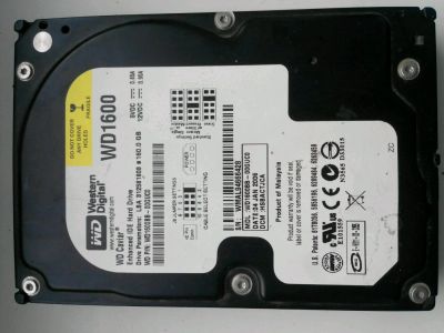 Лот: 11290769. Фото: 1. Винчестер 160Gb. Жёсткие диски (HDD)