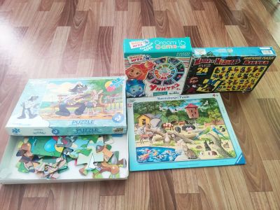 Лот: 20993739. Фото: 1. Пазлы для детей 3-4+ лет. Детские настольные игры