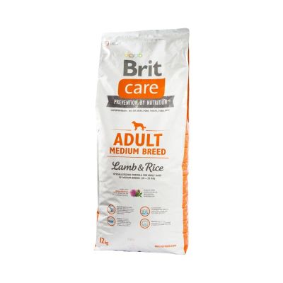 Лот: 10400082. Фото: 1. корм Brit Care Adult Medium Breed... Корма