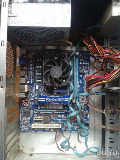 Лот: 7818349. Фото: 1. Материнская плата Gigabyte GA-880GM-D2H... Материнские платы