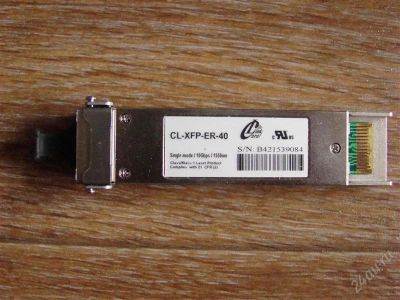 Лот: 2453591. Фото: 1. Модуль CL-XFP-ER-40, SM/10GBps... Другое (сетевые устройства)