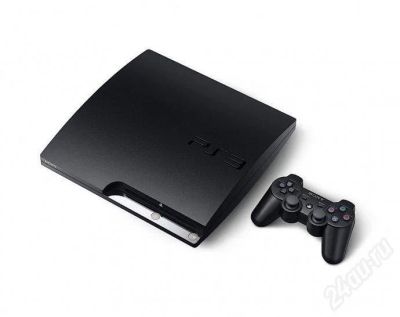 Лот: 529668. Фото: 1. Sony PS 3 Slim 120Gb + второй... Игровые приставки, консоли