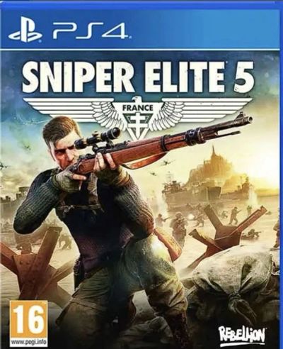 Лот: 21560264. Фото: 1. Sniper Elite 5.Лицензионный диск... Игры для консолей