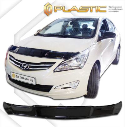 Лот: 13003343. Фото: 1. Дефлектор капота Hyundai Hyundai... Детали тюнинга
