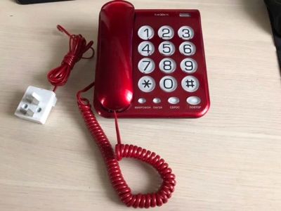 Лот: 17467819. Фото: 1. Телефон стационарный TEXET TX-262. Проводные телефоны