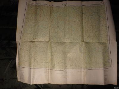 Лот: 15222334. Фото: 1. Топографическая карта Р - 47,48... Путешествия, туризм