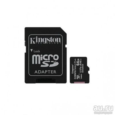 Лот: 15228435. Фото: 1. Карта памяти microSDHC Kingston... Карты памяти