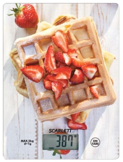 Лот: 12598885. Фото: 1. Весы кухонные Scarlett SC-KS57P16... Кухонная