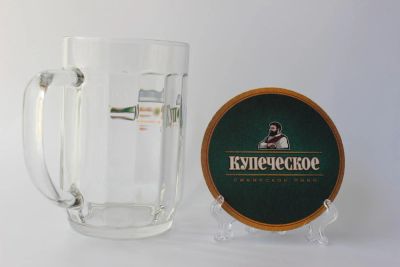 Лот: 11717133. Фото: 1. Кружка пивная "Купеческое" из... Кружки, стаканы, бокалы