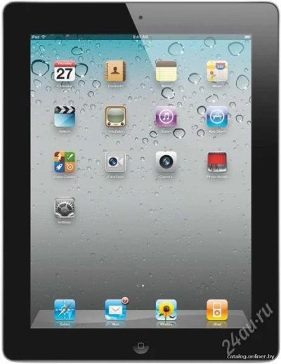 Лот: 2440575. Фото: 1. ipad 2+кожаный чехол. Планшеты