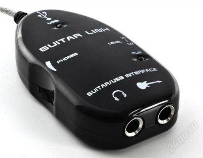 Лот: 2581949. Фото: 1. Guitar to USB Interface Link Cable... Гитарные эффекты и комбоусилители