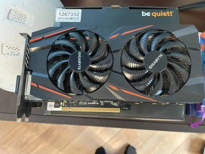 Лот: 19025926. Фото: 1. Gigabyte RX 580 8 GB. Видеокарты