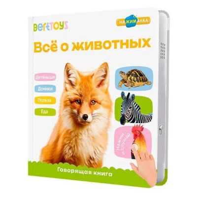 Лот: 25738983. Фото: 1. Говорящая книга BERTTOYS Нажималка... Познавательная литература