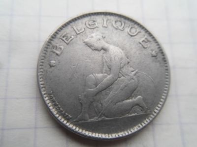 Лот: 21142316. Фото: 1. Бельгия 1 франк 1923 Надпись на... Европа