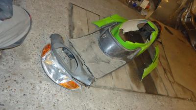 Лот: 9994684. Фото: 1. пластик honda dio 34/35. Запчасти