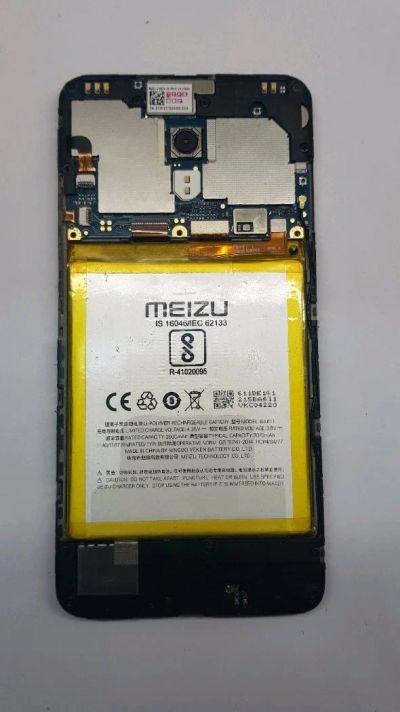 Лот: 15873378. Фото: 1. Смартфон meizu m5 разбит. Корпуса, клавиатуры, кнопки