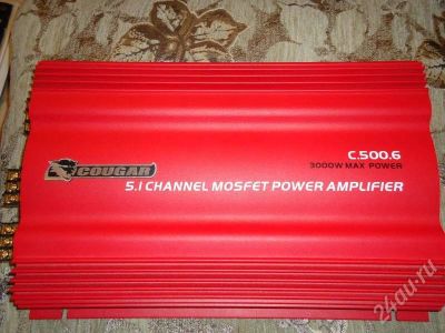 Лот: 391504. Фото: 1. усилитель cougar 6-ти канальный... Усилители