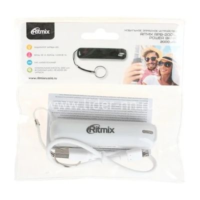 Лот: 11526351. Фото: 1. Портативное ЗУ (Power Bank) Ritmix... Внешние, портативные аккумуляторы для смартфонов (Power bank)