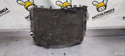 Лот: 22463332. Фото: 1. Радиатор охлаждения Kawasaki ZX... Запчасти