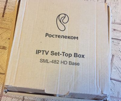 Лот: 13887302. Фото: 1. Продам ТВ приставка Ростелеком... Цифровое, спутниковое ТВ