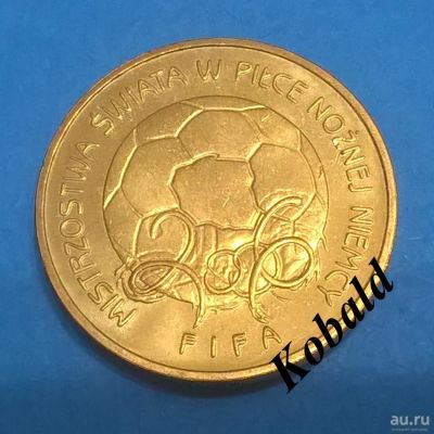 Лот: 8501195. Фото: 1. Польша 2 злотых 2006 Чемпионат... Европа