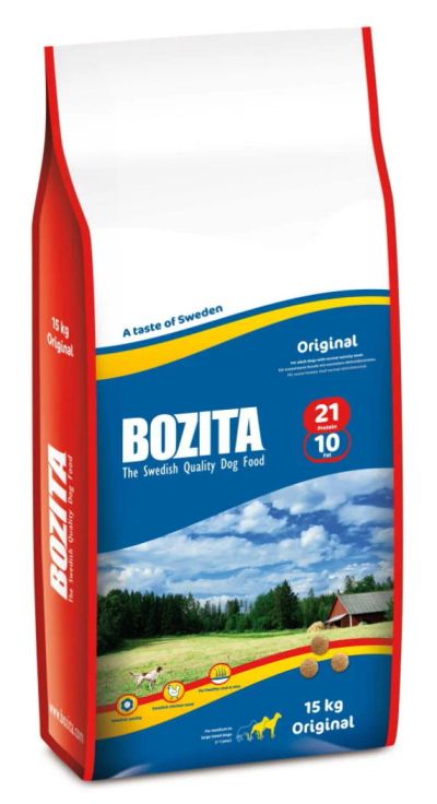 Лот: 5055599. Фото: 1. Bozita Original 21/10 - сухое... Корма