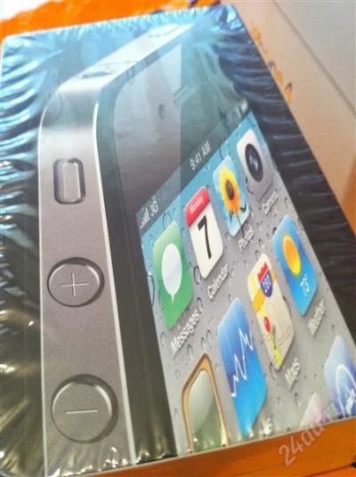 Лот: 914522. Фото: 1. iphone 4 16gb новый. официальный... Смартфоны
