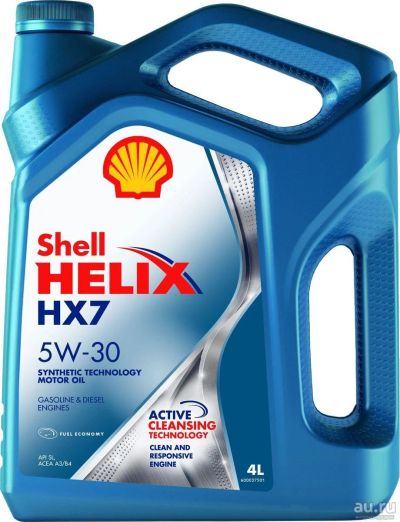 Лот: 14011254. Фото: 1. Масло моторное Shell Helix HX7... Масла, жидкости