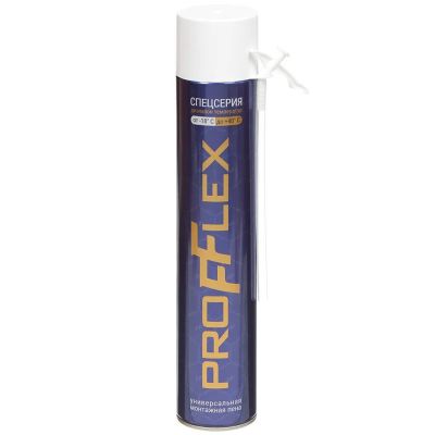 Лот: 24096570. Фото: 1. Пена монтажная Profflex, Спецсерия... Клеи, герметики, пена монтажная, клейкие ленты