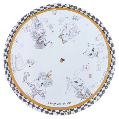 Лот: 25301663. Фото: 1. Поднос сервировочный Agness Wonderland. Предметы сервировки