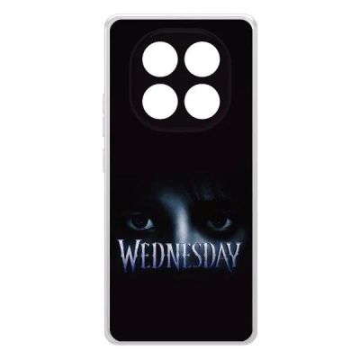 Лот: 25086176. Фото: 1. Чехол Krutoff Clear Case "Уэнсдей... Чехлы, бамперы