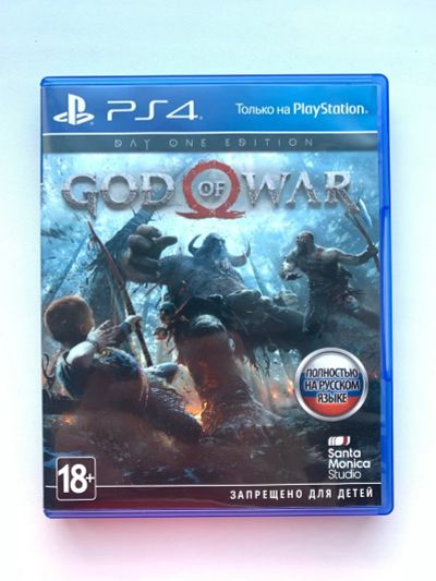 Лот: 21909194. Фото: 1. God of War Day One Edition PS4... Игры для консолей