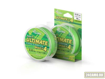 Лот: 13029140. Фото: 1. Леска плетеная ALLVEGA "Ultimate... Леска, блесны, крючки, мормышки