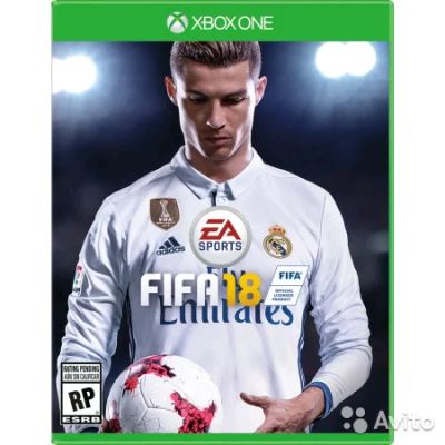 Лот: 11054075. Фото: 1. Fifa 18 на русском языке. Xbox... Игры для консолей