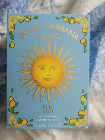 Лот: 16757108. Фото: 1. Dolce&Gabbana light blue sun мужские. Мужская парфюмерия