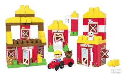 Лот: 8442735. Фото: 1. Игровой набор Mega Bloks "Весёлая... Конструкторы