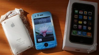 Лот: 1608431. Фото: 1. айфончик-телефончик 3GS 8GB белый. Смартфоны