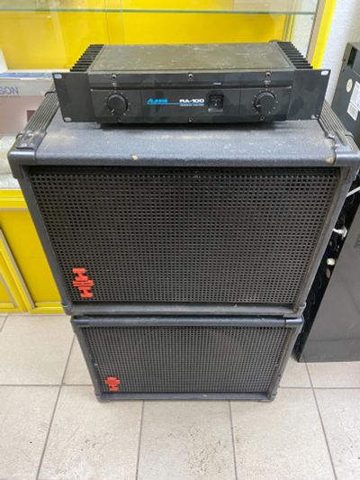 Лот: 19940818. Фото: 1. Профессиональный усилитель Alesis... Усилители, эквалайзеры