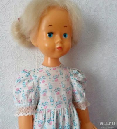 Лот: 15431172. Фото: 1. Кукла СССР, 70 см, с яркими глазами. Куклы