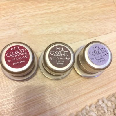 Лот: 9959704. Фото: 1. Биогели OPI axxium. Лак для ногтей