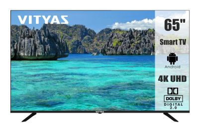 Лот: 21064056. Фото: 1. Телевизор Витязь 65LU1218 4K Smart... Телевизоры