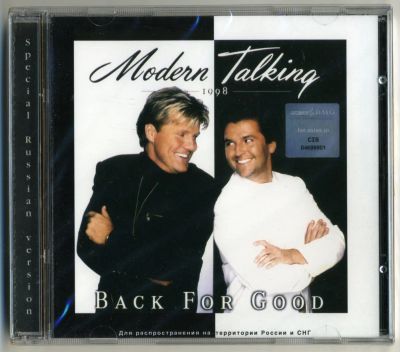 Лот: 3998592. Фото: 1. Modern Talking -Back For Good-... Аудиозаписи