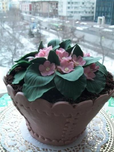 Лот: 2580833. Фото: 1. Торт "Фиалка". Торты, пирожные