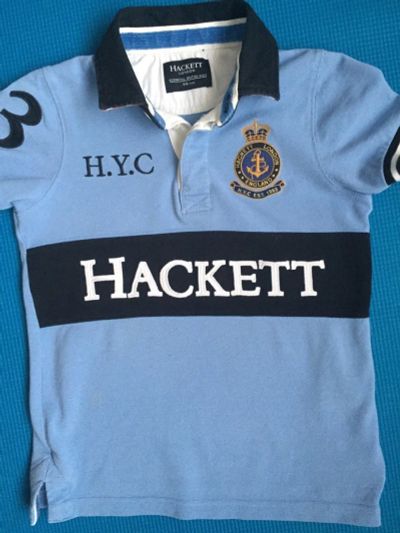 Лот: 6791438. Фото: 1. Футболка Hackett London рост 128. Футболки, поло, топы, лонгсливы
