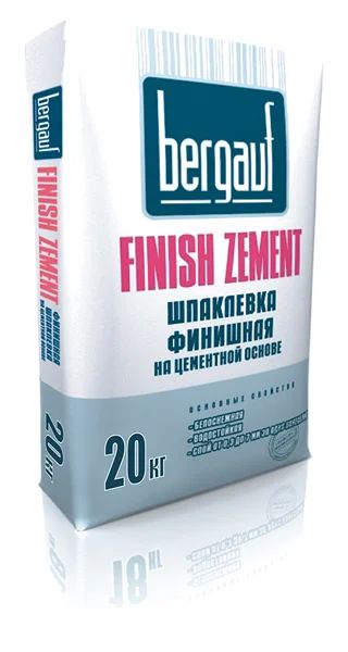 Лот: 4002687. Фото: 1. финишной шпатлевкой Finish Zement. Смеси, шпатлевки, цемент