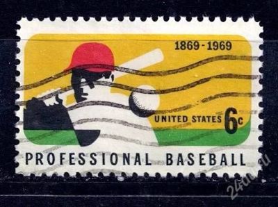 Лот: 2841190. Фото: 1. сша 1969 спорт. Марки