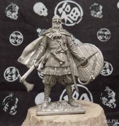 Лот: 16844536. Фото: 1. Викинг. Оловянный солдатик (С... Игрушки
